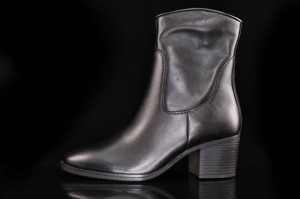 Damskie Botki W Typie Kowbojka MARCO TOZZI 2-25360-43 001 Czarny