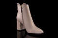 Damskie-Eleganckie-Botki-Skora-Naturalna-Licowa-Wysoki-Obcas-Slupek-FILIPPO-DBT6578/24-Bez-2