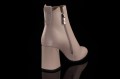 Damskie-Eleganckie-Botki-Skora-Naturalna-Licowa-Wysoki-Obcas-Slupek-FILIPPO-DBT6578/24-Bez-3