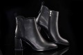 Damskie-Botki-Eleganckie-Skora-Na-Ozdobnym-Obcasie-FILIPPO-DBT6327/24-Czarny-6