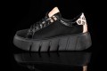 Damskie-Sneakersy-Na-Grubej-Podeszwie-Naturalny-Skora-lamparci-akcent-KARO-W-20723-1523-F-Czarny-