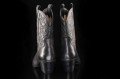 Damskie-Bikery-Botki-Kowbojki-Haftowana-Cholewka-Skora-Naturalna-EXQUISITE-1594-Czarny-4