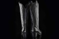 Damskie-Botki-Kowbojki-Haftowana-Dluga-Cholewka-Skora-Naturalna-EXQUISITE-1595-Czarny-5