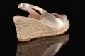 Damskie-Skorzane-Recznie-Szyte-Hiszpanskie-Espadryle-Na-Koturnie-MACARENA-Zloty-3