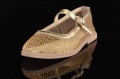 Eleganckie-Siateczkowe-Baleriny-Zapinane-Na-Pasek-BOMBONELLA-P273-2210-Zloty-Brokat-1