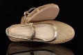 Eleganckie-Siateczkowe-Baleriny-Zapinane-Na-Pasek-BOMBONELLA-P273-2210-Zloty-Brokat-3
