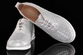 Damskie-Skorzane-Azurowe-Polbuty-Sneakersy-BOMBONELLA-697-670/121-Srebrny/Hologram-6