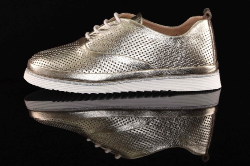 Damskie-Skorzane-Azurowe-Polbuty-Sneakersy-BOMBONELLA-697-670/165-Zloty-
