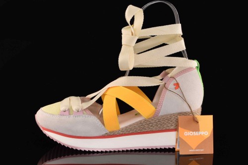 Damskie-Sneakersy-Sandaly-Efektowne-Wiazane-GIOSEPPO-74956-Hinesburg/Multicolor-