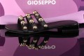 Eleganckie-Hiszpanskie-Damskie-Skorzane-Klapki-ze-Zlotymi-Kuleczkami-GIOSEPPO-75413-Czarny-