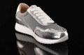 Damskie Sneakersy  Półbuty Sportowa Elegancja S.BARSKI LR51-847 Srebrny-2