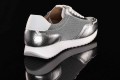 Damskie Sneakersy  Półbuty Sportowa Elegancja S.BARSKI LR51-847 Srebrny-3