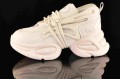 Awangardowe-Sneakersy-Gruba-Podeszwa-GOE-RR2N4059-Off-White/Jasny-Bez-