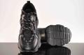 Awangardowe-Sneakersy-Gruba-Podeszwa-GOE-RR2N4060-Black/Czarny-5
