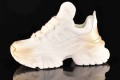 Awangardowe-Skorzane-Sneakersy-Gruba-Podeszwa-GOE-RR2N4040-Beige/Bez-