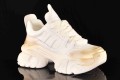 Awangardowe-Skorzane-Sneakersy-Gruba-Podeszwa-GOE-RR2N4040-Beige/Bez- 2