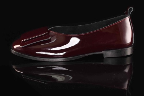 Eleganckie-Skorzane-Lakierowane-Baleriny-BOMBONELLA-385-1976/33-7-Bordo-