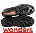 Wsuwane-Polbuty,-Mokasyny-Damskie-Czarna-Elegancja-I-Lekkosc-WONDERS-A-4402-LACK-i-NEGRO/Czarny-5