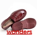 Wsuwane-Polbuty,-Mokasyny-Damskie-Burgundowa-Elegancja-I-Lekkosc-WONDERS-A-4402-LACK-i-VINO/Bordo/Burgund-5