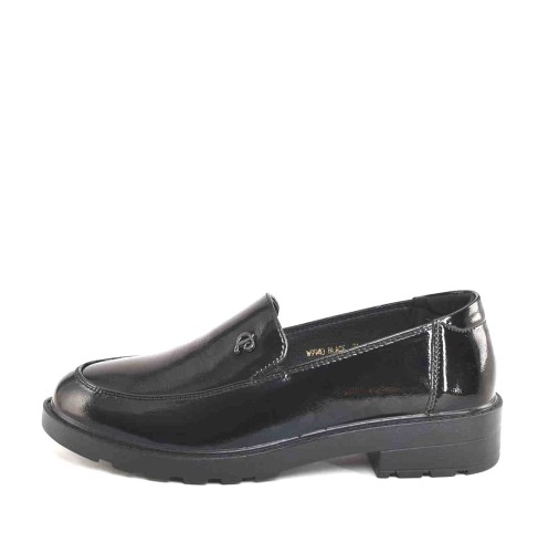 Damskie-Klasyczne-Eleganckie-miekie-Mokasyny-Polbuty-LORETTA-VITALE-W9940-Czarny-