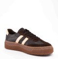 Damskie-Sneakersy-Gruba-Podeszwa-Skora-Licowa-i-Naturalny-Zamsz-Obledny-Kolor-Ciemna-Czekolada-KARO-W-20673-1977-Braz-2