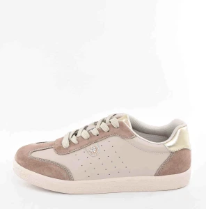 Stonowany Kolor i Wygoda Na Co Dzień  Sneakersy  Które Robią Efekt  D&A Barski Premium Collection  LR61-7091 Beige/Beż
