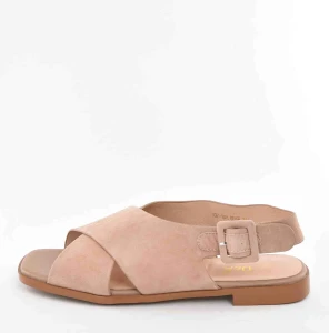 Eleganckie i Komfortowe Sandały Damskie  D&A Barski Premium Collection JC61-1001 Beige/Beż