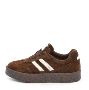 Czekoladowe Damskie Sneakersy, Modny Fason i Komfort D&A Premium Collection LR62-7107 Coffee/Brąz