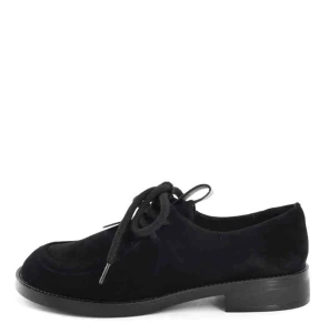  Damskie Barefoot w Eleganckim Zamszowym Wydaniu D&A  Premium Collection CR62-3460 Black/Czarny